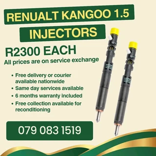 Renault Kangoo 1.5 Injectors For Sale With Warranty
