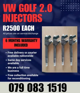 Vw Golf 2.0 Injectors For Sale With Warranty