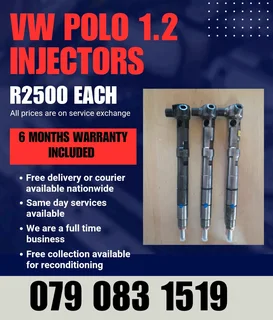Vw Polo 1.2 Injectors For Sale With Warranty