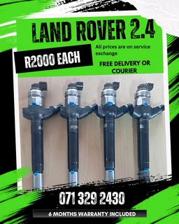 Land Rover 2.4 Injectors For Sale With Warranty