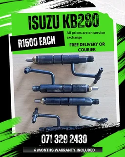 Isuzu Kb280 Injectors For Sale With Warranty