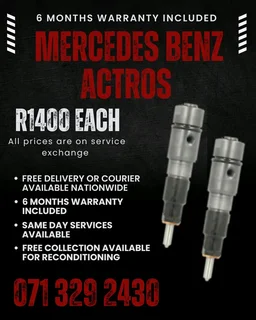 Mercedes Benz Actros Diesel Injectors For Sale With Warranty