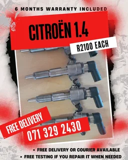 Citroën 1.4 Injectors For Sale With Warranty