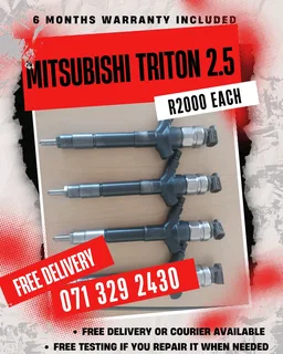 Mitshubishi Triton 2.5 Injectors For Sale With Warranty