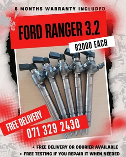Ford Ranger 3.2 Injectors For Sale With Warranty