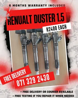 Renault Duster 1.5 Injectors For Sale With Warranty