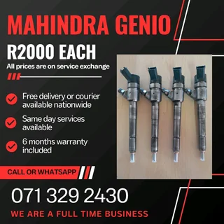 Mahindra Genio 2.2 Injectors For Sale With Warranty