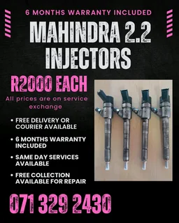 Mahindra 2.2 Injectors For Sale With Warranty