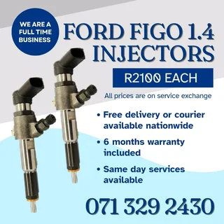 Ford Figo 1.4 Injectors For Sale With Warranty
