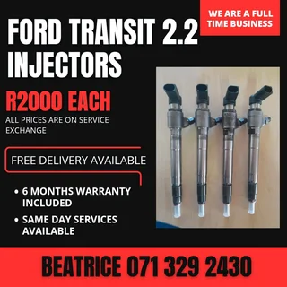 Ford Transit 2.2 Injectors For Sale With Warranty