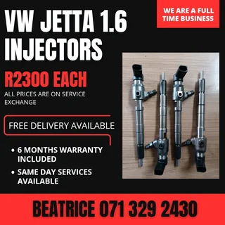 Vw Jetta 1.6 Injectors For Sale With Warranty