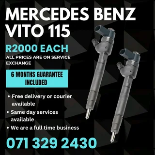 Mercedes Benz Vito Injectors For Sale With Warranty