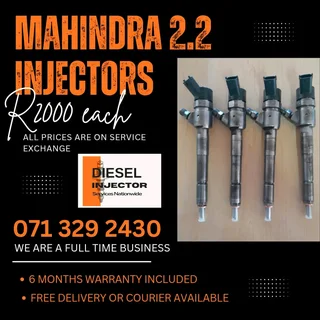 Mahindra 2.2 Injectors For Sale With Warranty