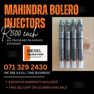 Mahindra Bolero Injectors For Sale With Warranty