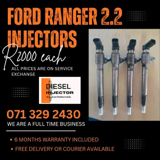 Ford Ranger 2.2 Injectors For Sale With Warranty