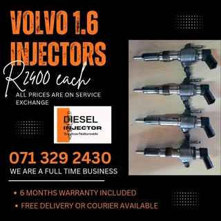 Volvo 1.6 Injectors For Sale With Warranty