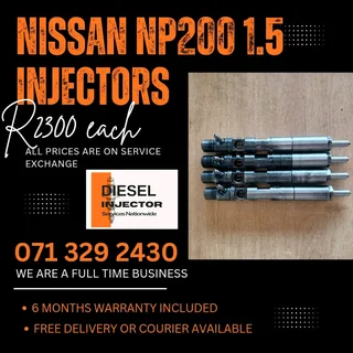 Nissan Np200 1.5 Injectors For Sale With Warranty