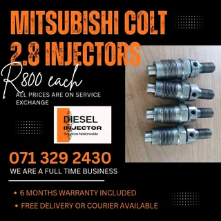 Mitshubishi Colt 2.8 Injectors For Sale With Warranty
