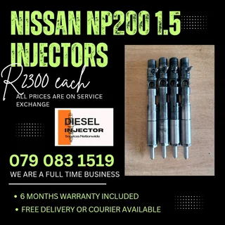 Nissan Np200 1.5 Injectors For Sale With Warranty