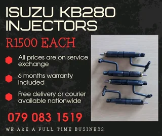Isuzu Kb280 Injectors For Sale With Warranty Included