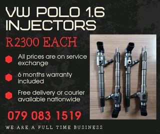 Vw Polo 1.6 Injectors For Sale With Warranty