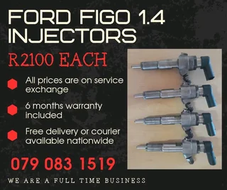 Ford Figo 1.4 Injectors For Sale With Warranty