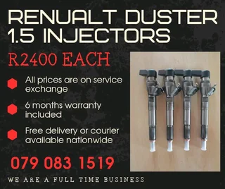 Renault Duster 1.5 Injectors For Sale With Warranty