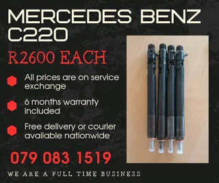Mercedes Benz C220 Injectors For Sale With Warranty
