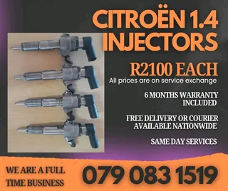 Citroën 1.4 Injectors For Sale With Warranty