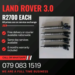 Land Rover 3.0 Injectors For Sale With Warranty