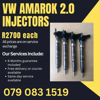 Vw Amarok 2.0 Injectors For Sale With Warranty