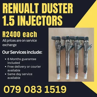 Renault Duster 1.5 Injectors For Sale With Warranty