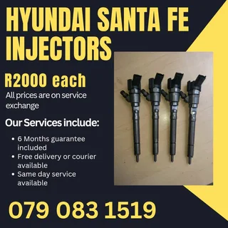 Hyundai Santa Fe Injectors For Sale With Warranty