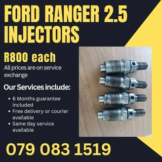 Ford Ranger 2.5 Injectors For Sale With Warranty