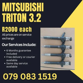 Mitshubishi Triton 3.2 Injectors For Sale With Warranty