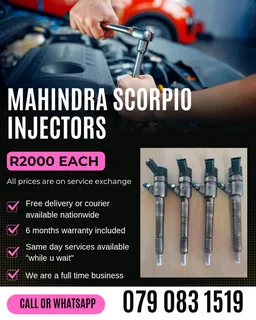 Mahindra Scorpio Injectors For Sale With Warranty