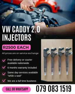 Vw Caddy 2.0 Injectors For Sale With Warranty