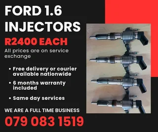 Ford Transit 1.6 Injectors For Sale With Warranty