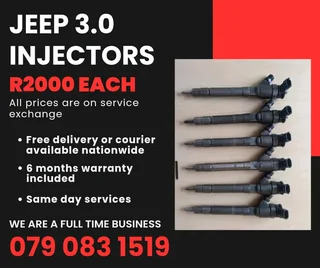 Jeep 3.0 Injectors For Sale With Warranty
