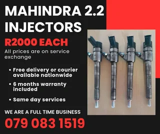 Mahindra 2.2 Injectors For Sale With Warranty Included