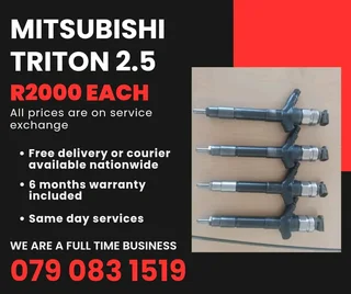 Mitshubishi Triton 2.5 Injectors For Sale With Warranty