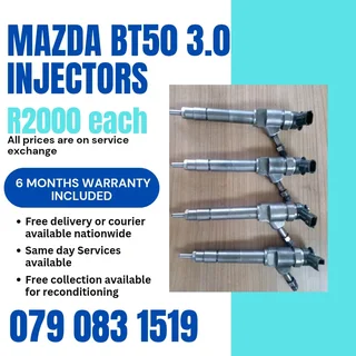Mazda Bt50 3.0 Injectors For Sale With Warranty Included