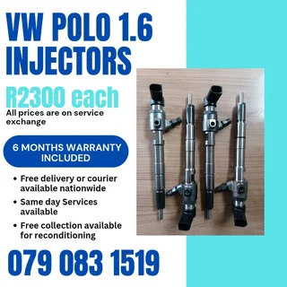 Vw Polo 1.6 Injectors For Sale With Warranty