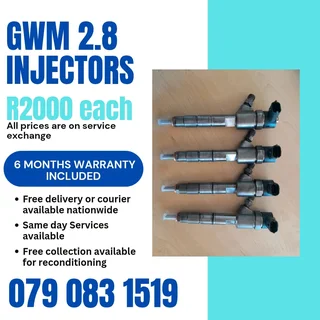 Gwm 2.8 Injectors For Sale With Warranty