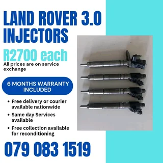 Land Rover 3.0 Injectors For Sale With Warranty Included