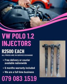 Vw Polo 1.2 Injectors For Sale With Warranty Included