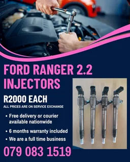 Ford Ranger 2.2 Injectors For Sale With Warranty Included
