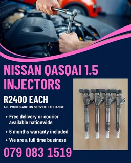 Nissan Qasqai 1.5 Injectors For Sale With Warranty