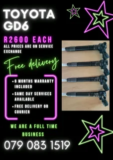 Toyota Gd6 Injectors For Sale With Warranty