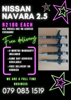 Nissan Navara Yd25 Injectors For Sale With Warranty Included